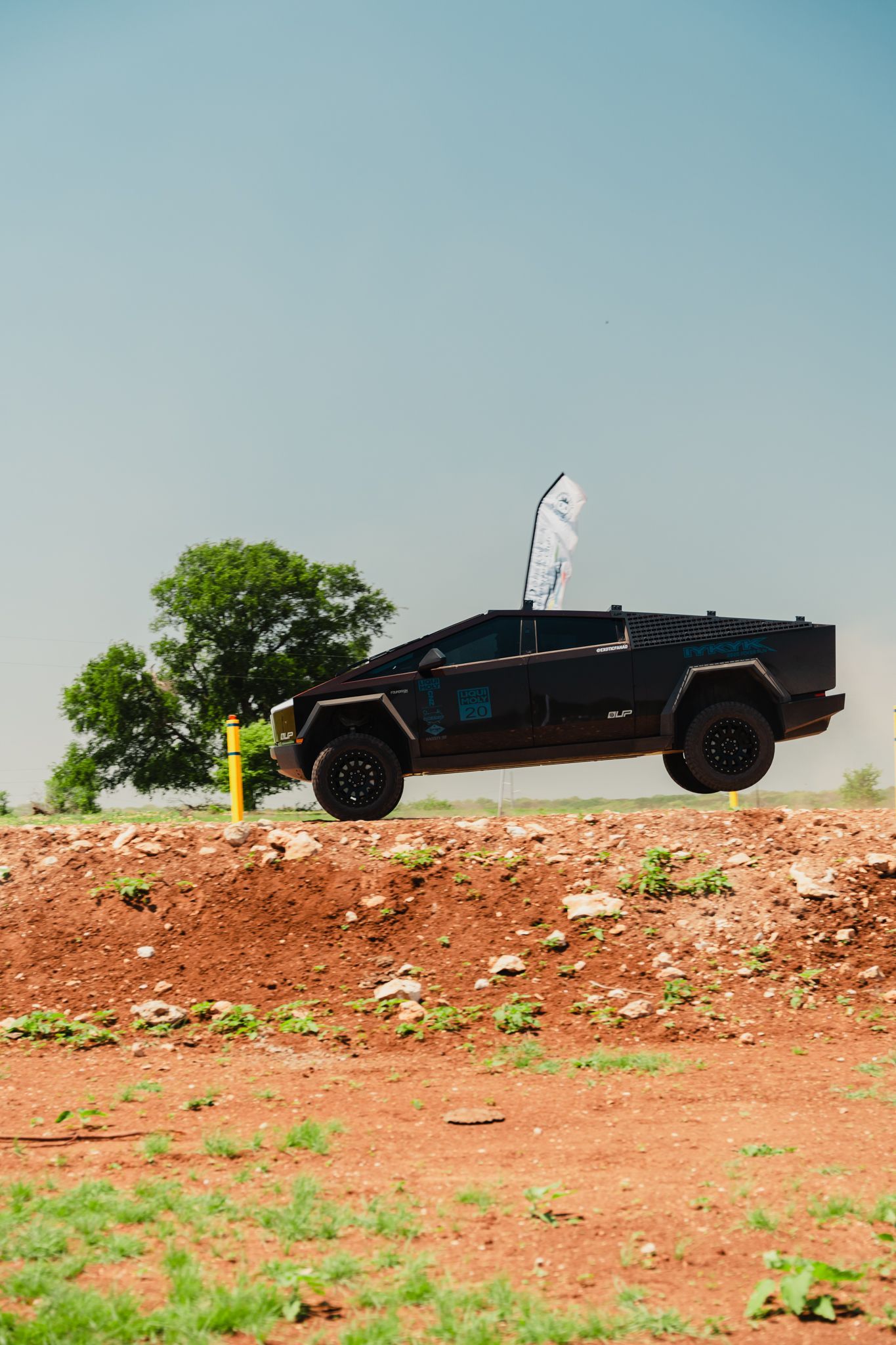 Cybertruck Rodeo event photo, Tesla Owners Club of Austin members and Tesla Cybertrucks in Austin, Texas