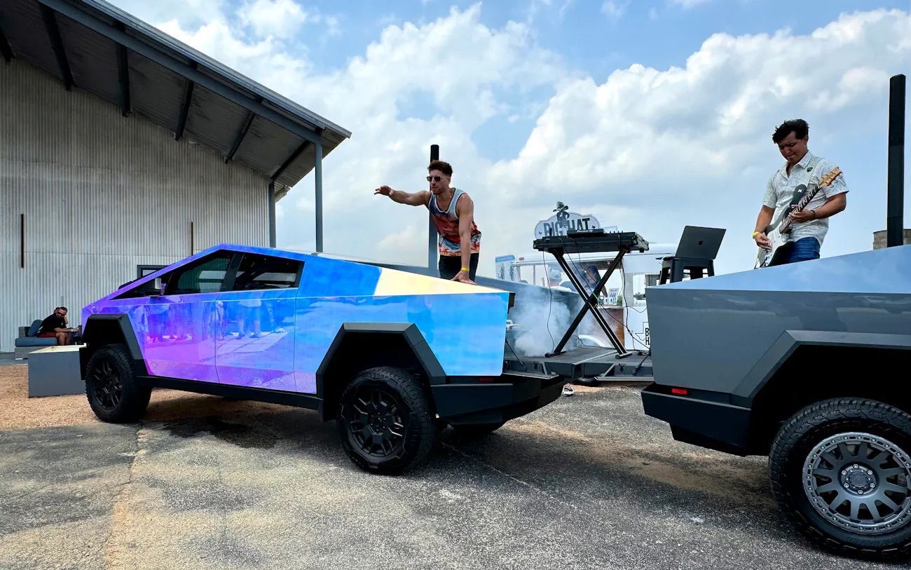 Cybertruck Rodeo gathering photo, Tesla Owners Club of Austin community event in Austin, Texas
