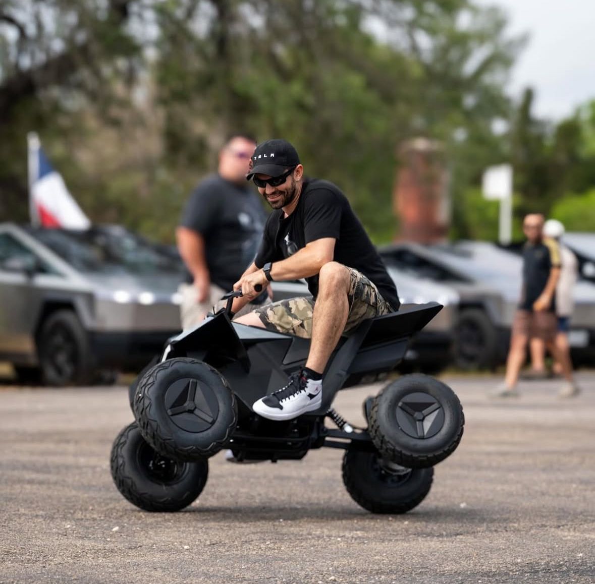 Cybertruck Rodeo gathering photo, Tesla Owners Club of Austin community event in Austin, Texas